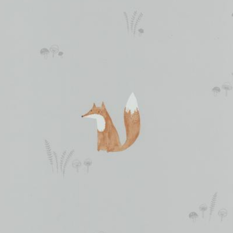 Papier peint intissé enfant orange RENARD - My Little World par Caselio - 29809422