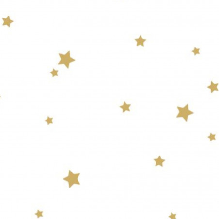 Papier peint intissé étoiles doré YOU'RE MY STAR - Girl Power par Caselio - 100802222