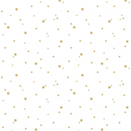 Papier peint intissé étoiles doré YOU'RE MY STAR - Girl Power par Caselio - 100802222