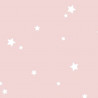 Papier peint intissé étoiles blanc YOU'RE MY STAR - Girl Power par Caselio - 100804000