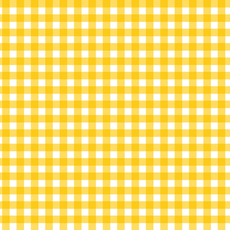 Papier peint vinyle sur intissé géométrique jaune et blanc MARMELADE - Au Bistrot d'Alice par Caselio - 100662020