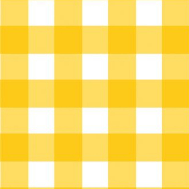 Papier peint vinyle sur intissé géométrique jaune et blanc MARMELADE - Au Bistrot d'Alice par Caselio - 100662020