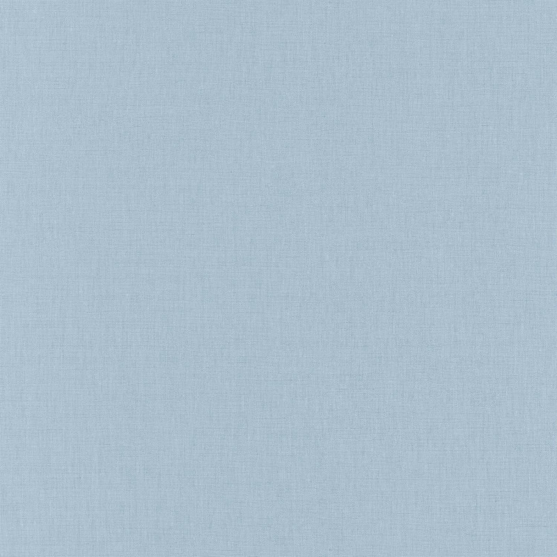 Papier peint vinyle sur intissé uni bleu clair  SWING - Linen par Caselio - 68526000