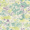 Papier peint intissé floral bleu et violet ESPRIT - Florescence par Casadeco - 82377338