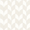 Papier peint intissé géométrique gris et blanc PARADOXE - Belle époque par Casadeco - 82259141