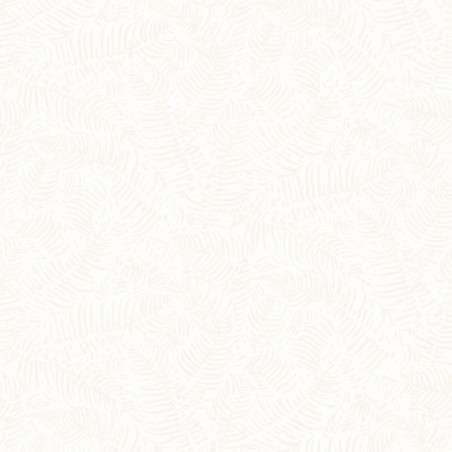 Papier peint intissé floral argenté FOUGERES - Panama par Casadeco - 81080326
