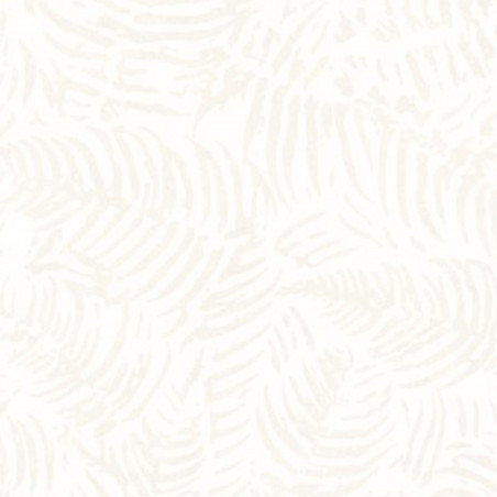 Papier peint intissé floral argenté FOUGERES - Panama par Casadeco - 81080326