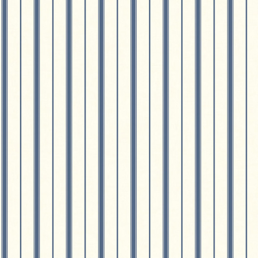 Papier peint vinyle sur intissé rayures bleu LEXINGTON - Rivage par Casadeco - 84046515