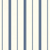 Papier peint vinyle sur intissé rayures bleu LEXINGTON - Rivage par Casadeco - 84046515