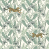 Papier peint intissé végétal vert amande et marron FANTASY WORLD - The Place to Be(d) par Caselio - 101770000