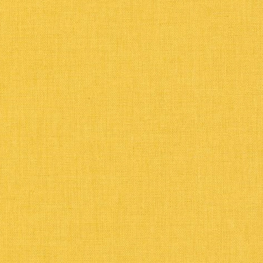 Papier peint vinyle sur intissé uni jaune  SWING - Linen par Caselio - 68522015