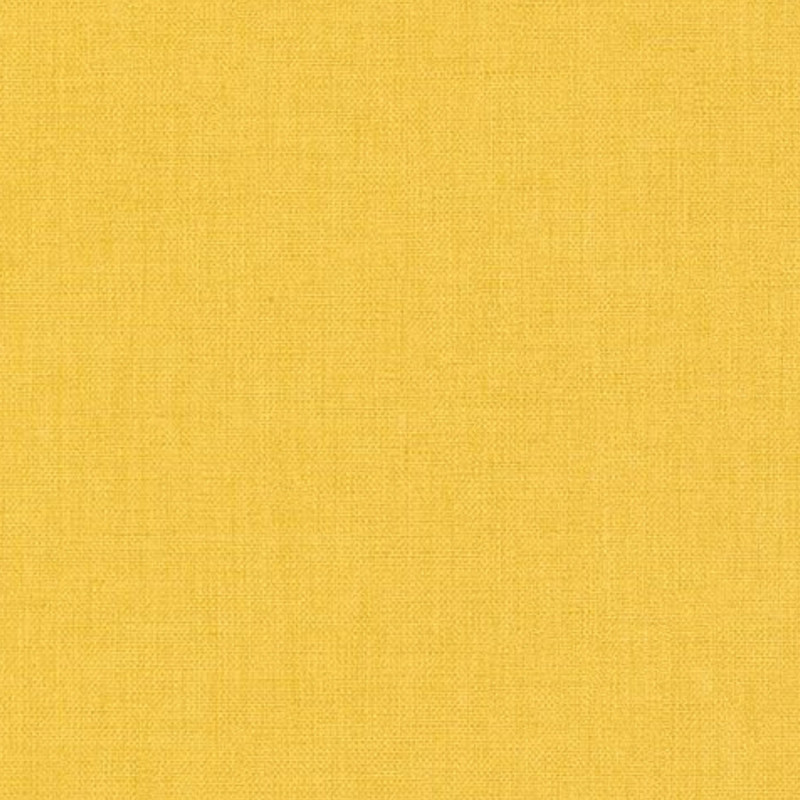 Papier peint vinyle sur intissé uni jaune  SWING - Linen par Caselio - 68522015