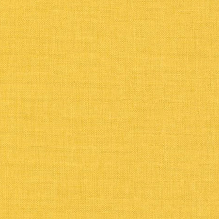 Papier peint vinyle sur intissé uni jaune  SWING - Linen par Caselio - 68522015