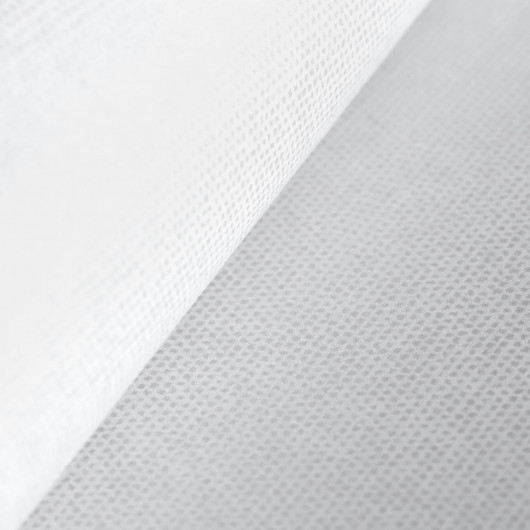 Papier peint intissé uni argenté TOURTERELLE - Canevas par Casadeco - 82071211