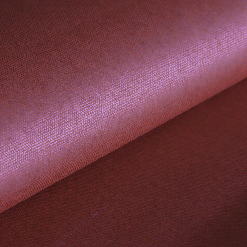 Papier peint intissé uni rouge grenat  GRENAT - Canevas par Casadeco - 82075118