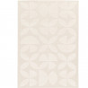 Tapis de salon - 160x230cm - Ethnique / Berbère écru et blanc cassé MAMBO par Balta