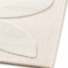 Tapis de salon - 160x230cm - Ethnique / Berbère écru et blanc cassé MAMBO par Balta