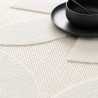 Tapis de salon - 160x230cm - Ethnique / Berbère écru et blanc cassé MAMBO par Balta