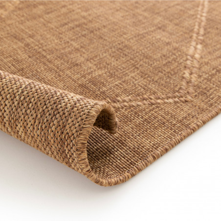 Tapis de salon - 160x230cm - Graphique / Géométrique corde naturelle ton sur ton JACK par Balta Tapis de salon - 160x230cm - Graphique / Géométrique corde naturelle ton sur ton JACK par Balta