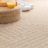Tapis de salon - 160x230cm - Uni / Faux-uni beige GRACE par Balta