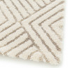 Tapis de salon - 120x170cm - Graphique / Géométrique écru et taupe Cocoon par Balta