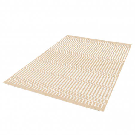 Tapis de salon - 140x200cm - Contemporain écru et corde naturelle Essenza par Balta Tapis de salon - 140x200cm - Contemporain écru et corde naturelle Essenza par Balta