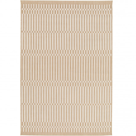 Tapis de salon - 140x200cm - Contemporain écru et corde naturelle Essenza par Balta Tapis de salon - 140x200cm - Contemporain écru et corde naturelle Essenza par Balta