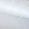 Papier peint intissé floral argenté FOUGERES - Panama par Casadeco - 81080326