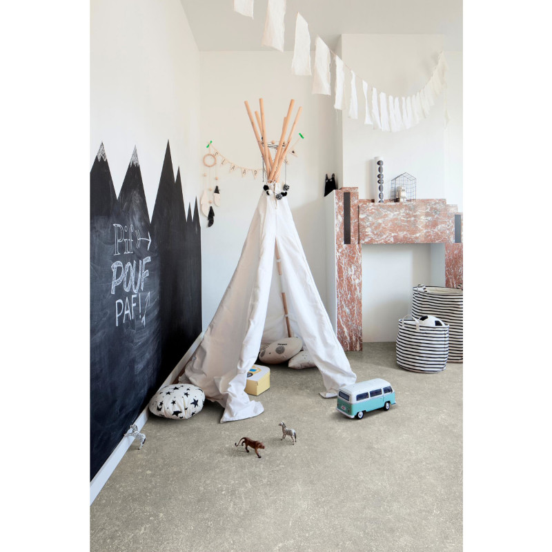 Sol Vinyle/PVC - 4m - béton gris  DISA 979M -  Tex-style par Beauflor