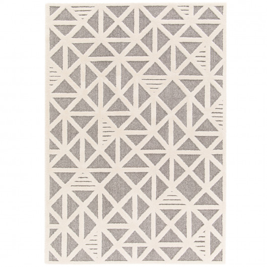 Tapis de salon - 160x230cm - Graphique / Géométrique écru COCOON par Balta
