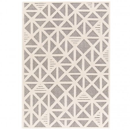 Tapis de salon - 160x230cm - Graphique / Géométrique écru COCOON par Balta Tapis de salon - 160x230cm - Graphique / Géométrique écru COCOON par Balta
