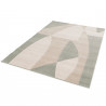 Tapis de salon - 120x170cm - Graphique / Géométrique vert et beige LUNA par Balta