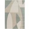 Tapis de salon - 120x170cm - Graphique / Géométrique vert et beige LUNA par Balta