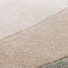 Tapis de salon - 120x170cm - Graphique / Géométrique vert et beige LUNA par Balta