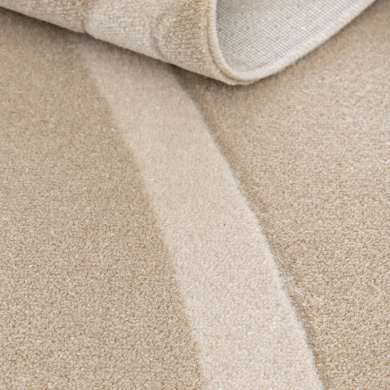 Tapis de salon - 120x170cm - Graphique / Géométrique beige et écru LUNA par Balta