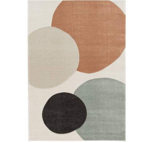 Tapis de salon - 160x230cm - Graphique / Géométrique multicolore LUNA par Balta Tapis de salon - 160x230cm - Graphique / Géométrique multicolore LUNA par Balta