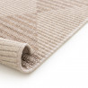 Tapis de salon - 160x230cm - Contemporain taupe INDY par Balta
