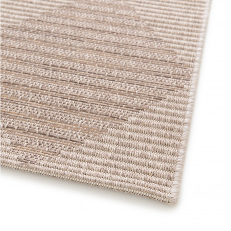 Tapis de salon - 160x230cm - Contemporain taupe INDY par Balta Tapis de salon - 160x230cm - Contemporain taupe INDY par Balta