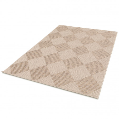 Tapis de salon - 160x230cm - Contemporain taupe INDY par Balta Tapis de salon - 160x230cm - Contemporain taupe INDY par Balta