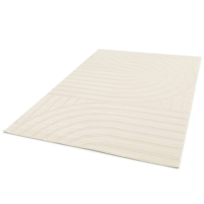 Tapis de salon - 160x230cm - Graphique / Géométrique écru BRERA par Balta