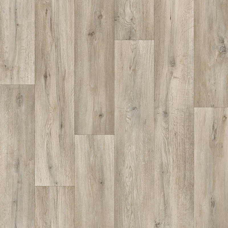 Sol Vinyle/PVC - 4m - parquet chêne taupe SILK OAK 147M - Optima Silvertex par Beauflor