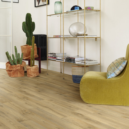 Sol Vinyle - 3m - parquet chêne naturel verni VERO 629M Prima Actual Plus par BEAUFLOR