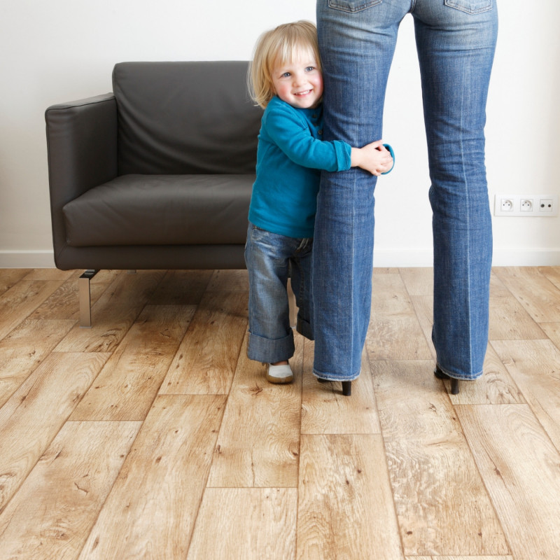 Sol Vinyle/PVC - 3m - parquet chêne rustique BIRMA 035  - Smart Bingo par IVC