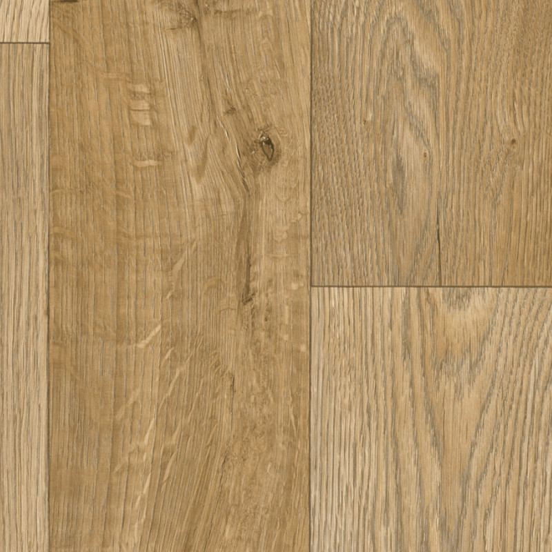 Sol Vinyle/PVC - 4m - parquet chêne moyen ASPIN 832 -  Expert Eco  par IVC