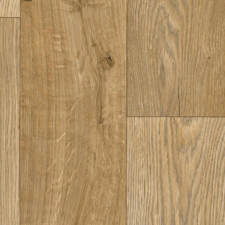 Sol Vinyle/PVC - 4m - parquet chêne moyen ASPIN 832 -  Expert Eco  par IVC