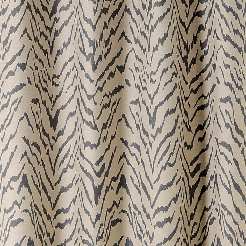 Prêt-à-Poser rideau - 140cmx240cm - animal beige et gris ZULU par Linder