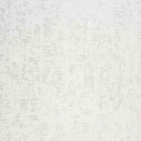 Papier peint intissé uni blanc pailletés etQUNITESSENCE - Place Vendôme par Casamance - 72460174