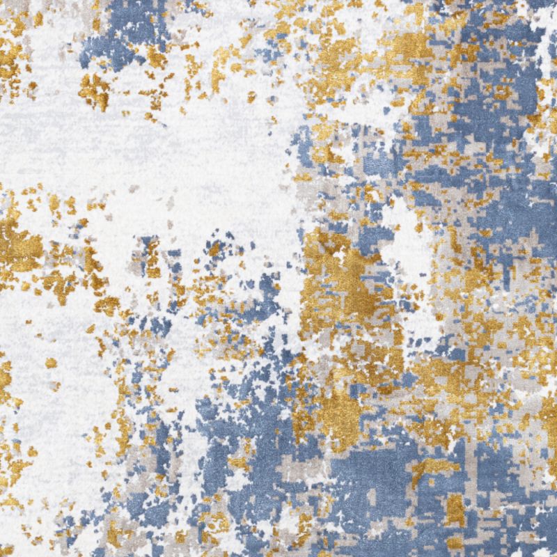 Tapis de salon - 120x170cm - Contemporain bleu et beige Joy par Osta