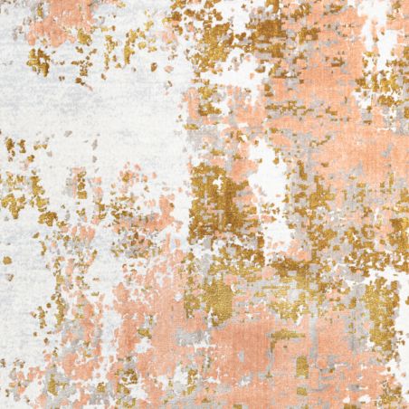 Tapis de salon - 120x170cm - Contemporain rose, bleu, gris et or Joy par Osta