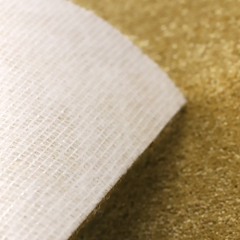 Moquette - 4m - velours ocre CHARISMA 370 par Lano